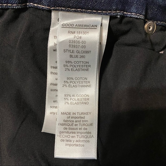 Good American Good Legs Crop Super Stretch Jeans - Picture 12 of 16